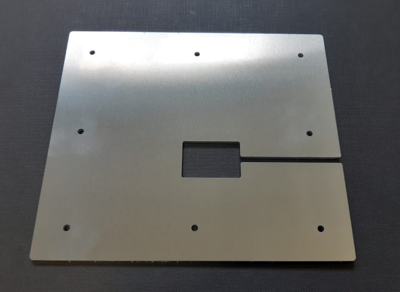 panneaux muraux Matériau de marquage gravé, feuilles d'aluminium 1050 5052, alliage vierge 0.5mm 1.0mm 100x100mm, plaques d'aluminium anodisées 6